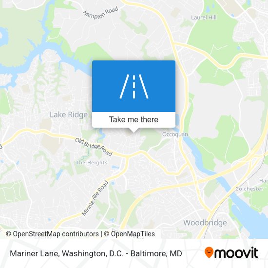 Mariner Lane map