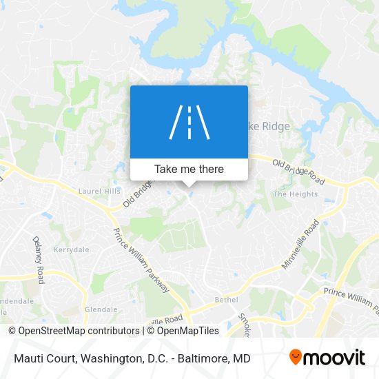 Mauti Court map