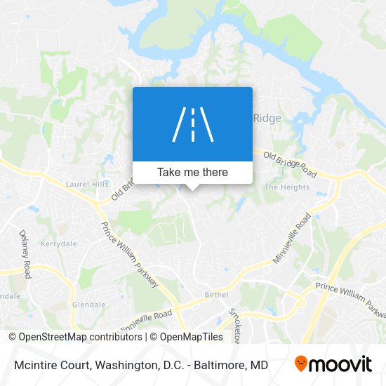 Mcintire Court map