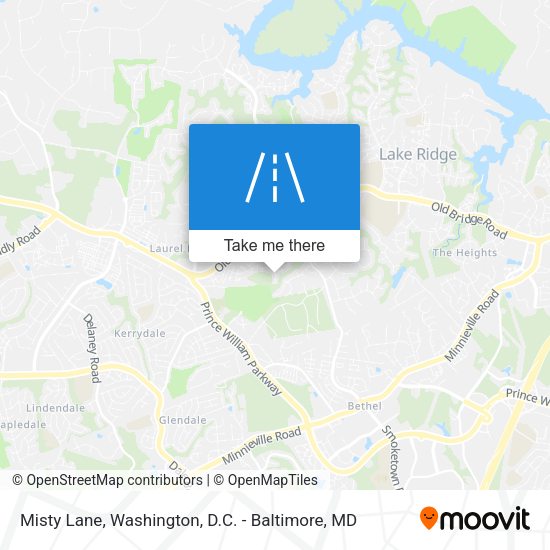 Mapa de Misty Lane