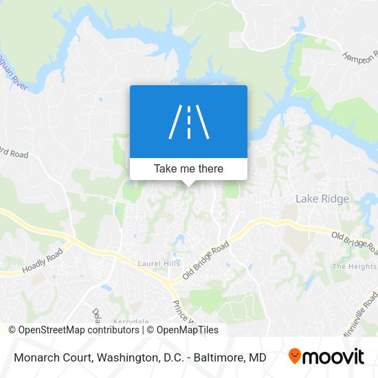 Monarch Court map