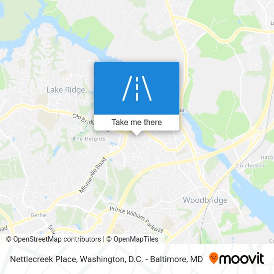 Nettlecreek Place map