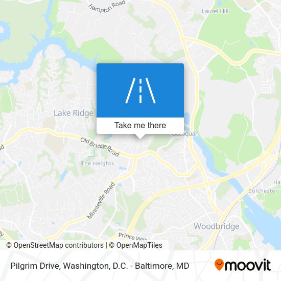 Pilgrim Drive map