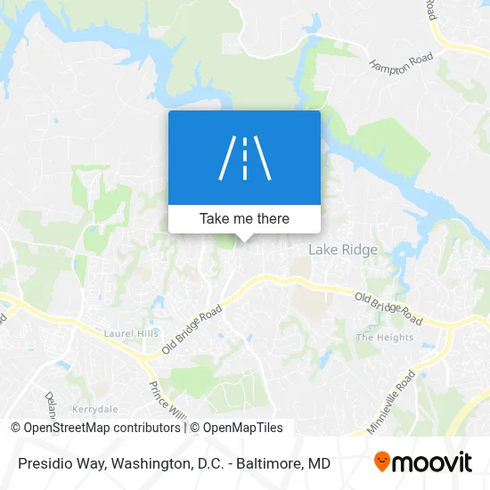 Presidio Way map
