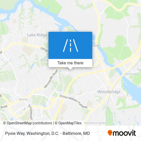 Mapa de Pyxie Way