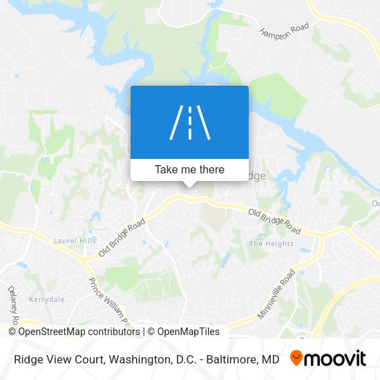 Mapa de Ridge View Court