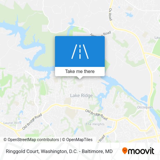 Ringgold Court map