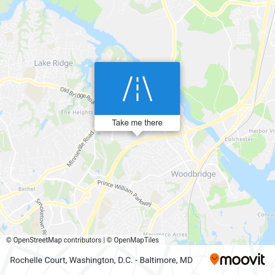 Mapa de Rochelle Court