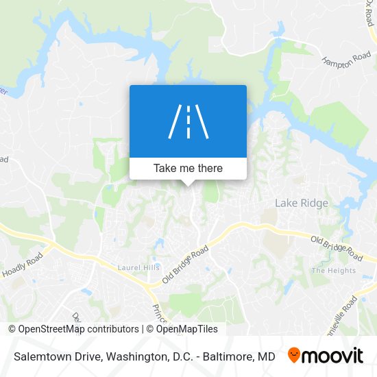 Salemtown Drive map