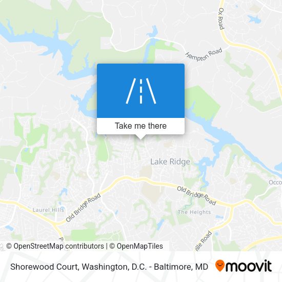 Shorewood Court map
