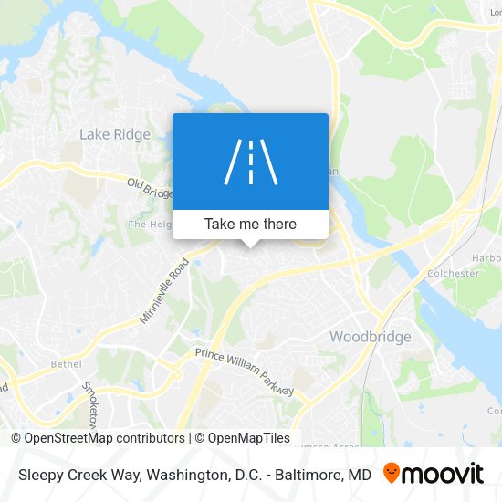 Mapa de Sleepy Creek Way