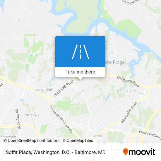 Mapa de Soffit Place