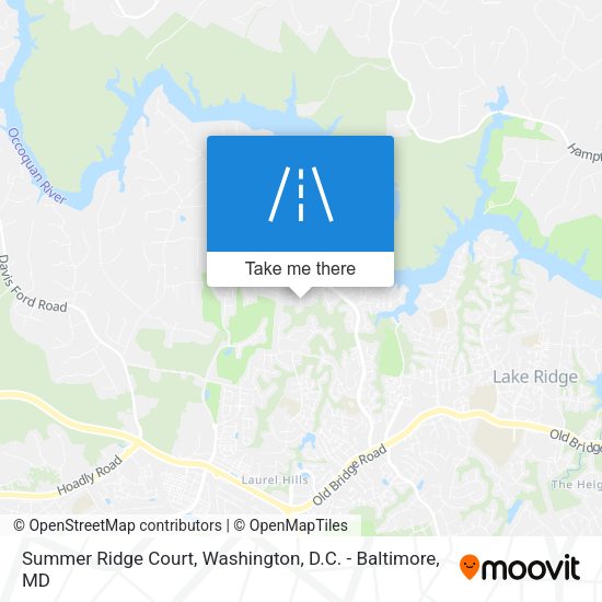 Mapa de Summer Ridge Court