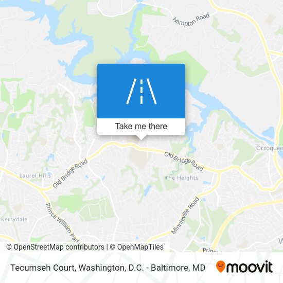 Mapa de Tecumseh Court