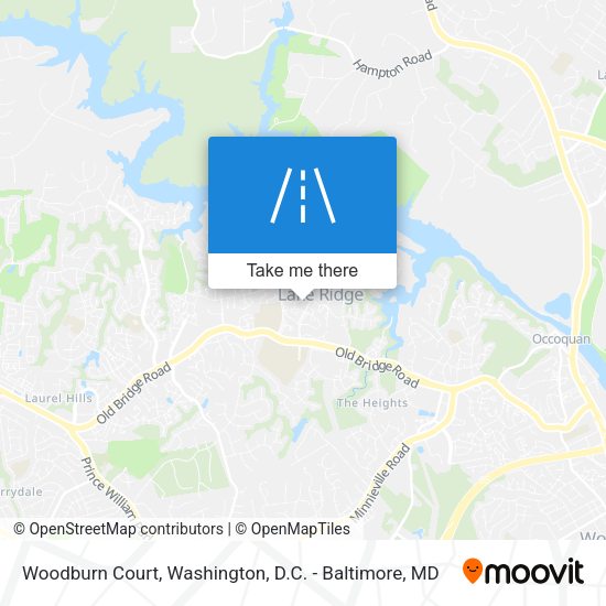 Woodburn Court map