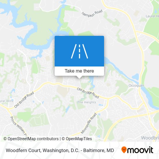 Woodfern Court map