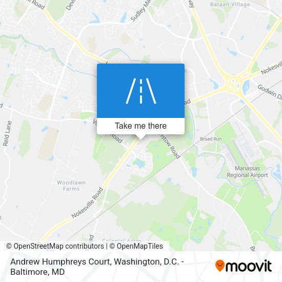 Mapa de Andrew Humphreys Court