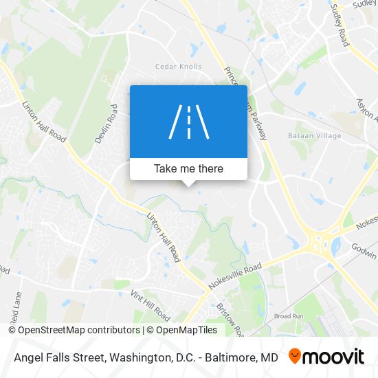 Angel Falls Street map