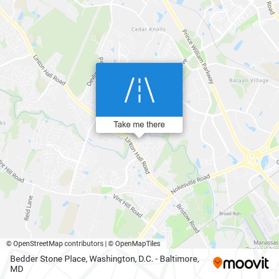 Bedder Stone Place map