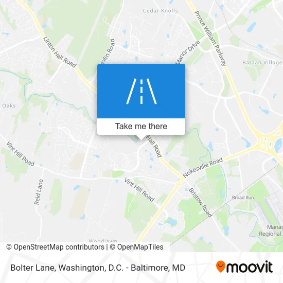 Bolter Lane map