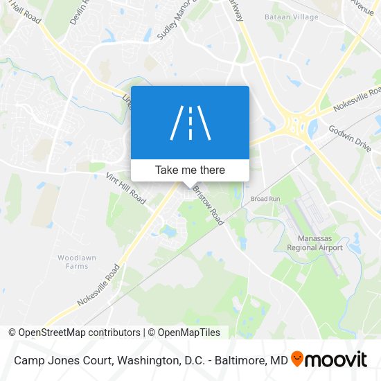 Mapa de Camp Jones Court