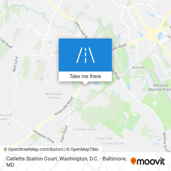 Mapa de Catletts Station Court