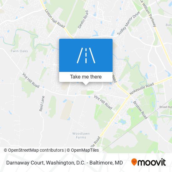 Darnaway Court map