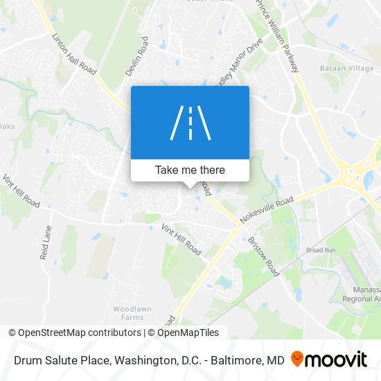 Drum Salute Place map