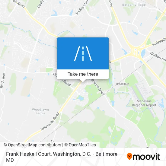 Frank Haskell Court map