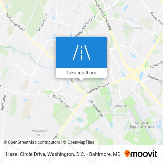 Mapa de Hazel Circle Drive