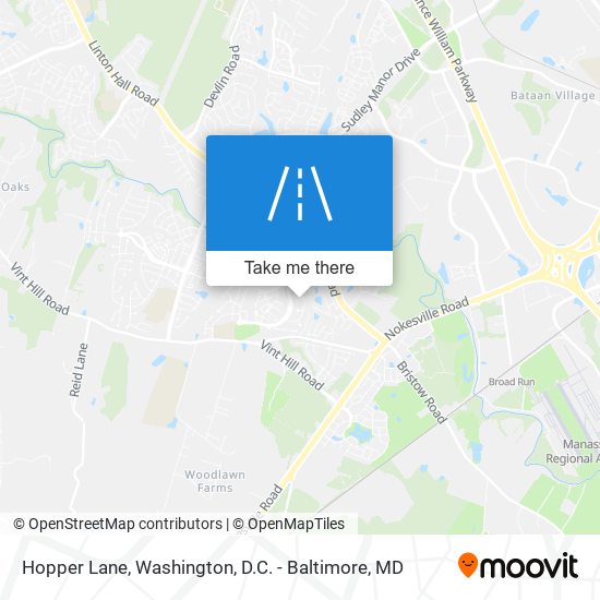 Mapa de Hopper Lane