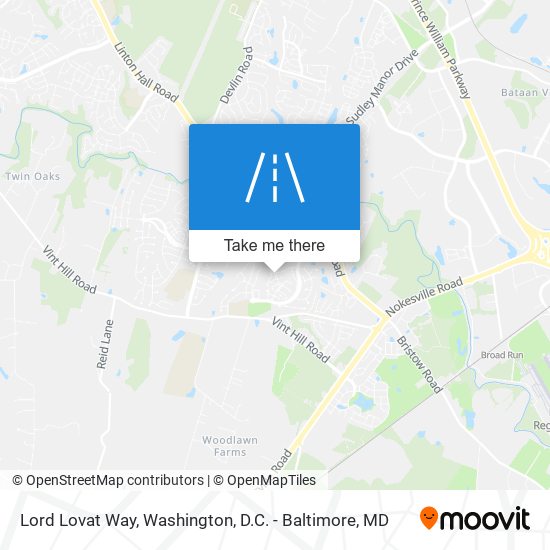 Lord Lovat Way map