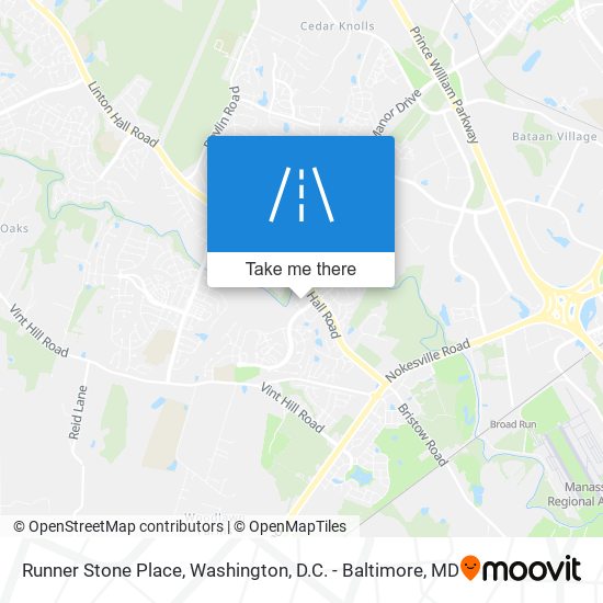 Mapa de Runner Stone Place