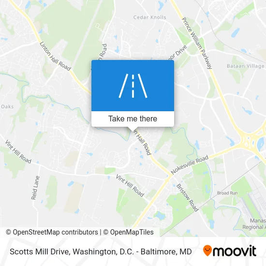 Scotts Mill Drive map