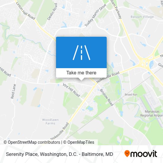 Serenity Place map