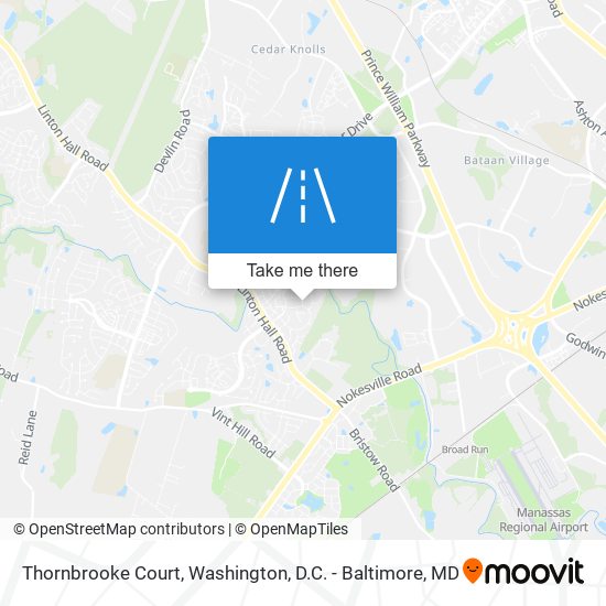Mapa de Thornbrooke Court