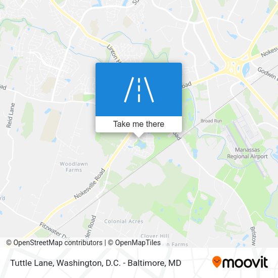 Mapa de Tuttle Lane