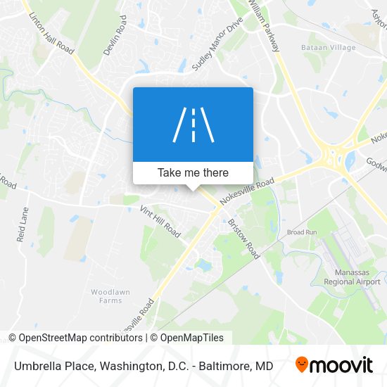 Umbrella Place map