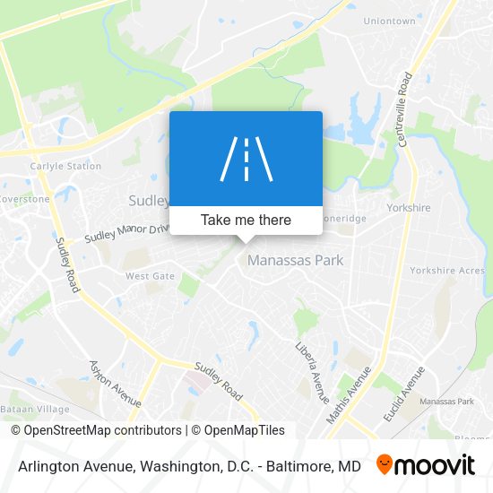 Arlington Avenue map
