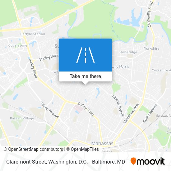 Mapa de Claremont Street