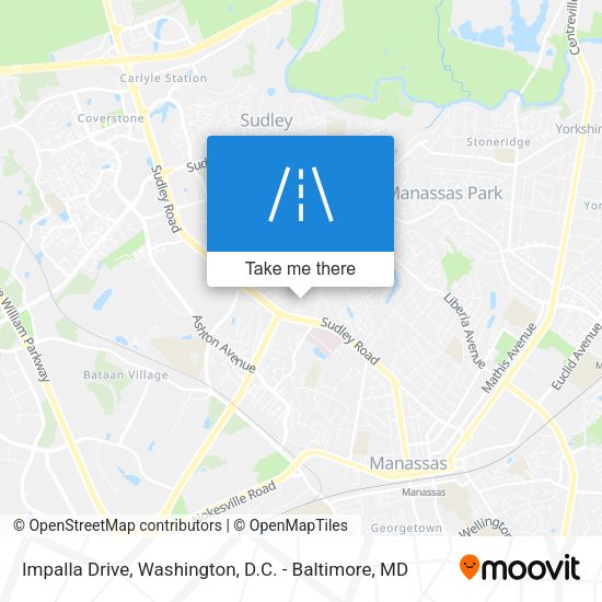 Impalla Drive map