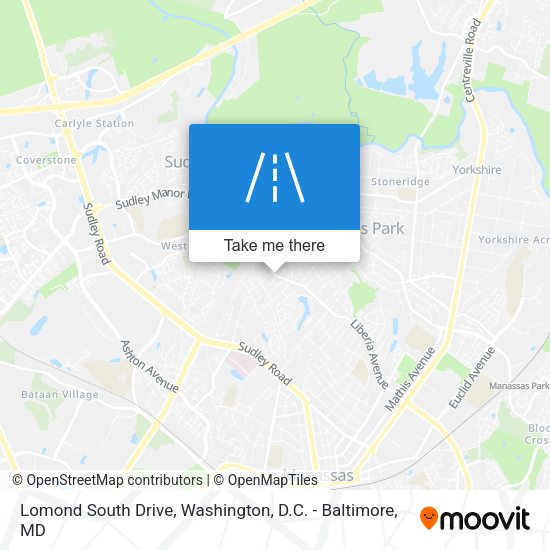 Lomond South Drive map