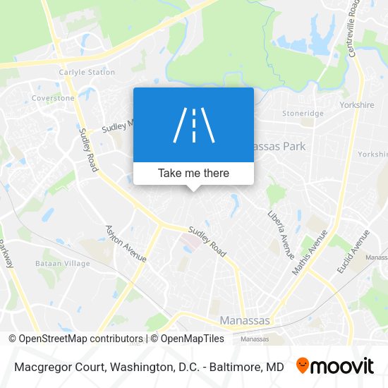 Macgregor Court map