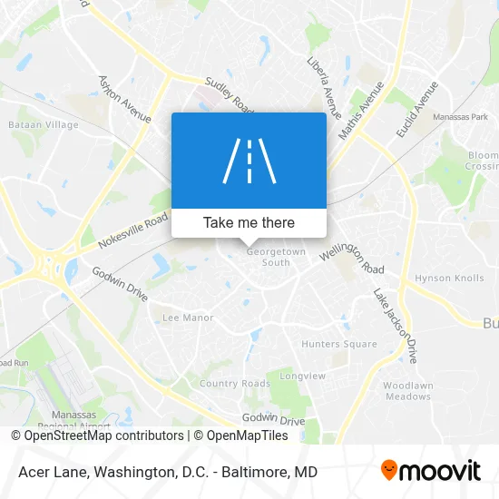 Acer Lane map