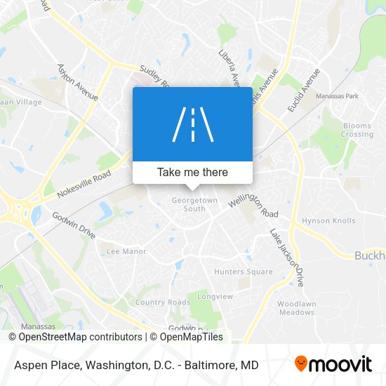 Aspen Place map