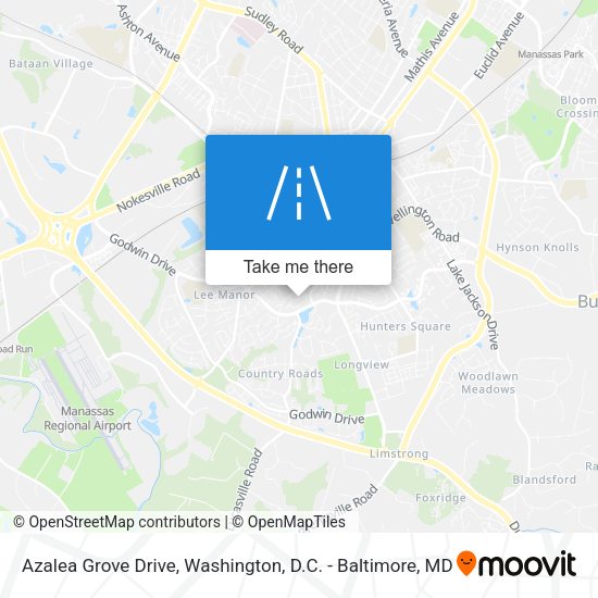 Azalea Grove Drive map