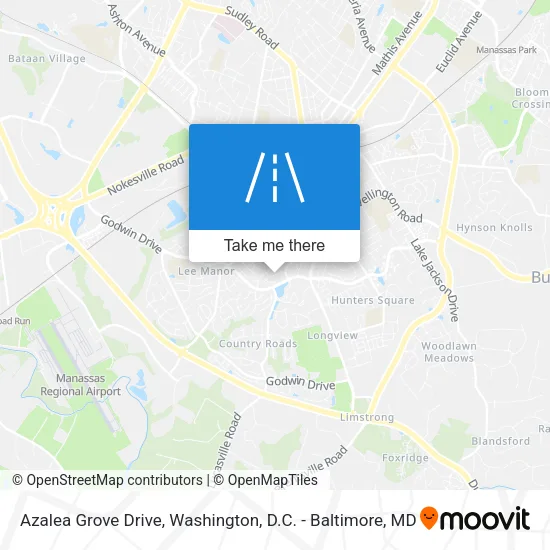 Azalea Grove Drive map
