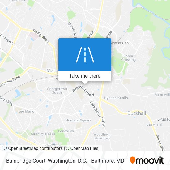 Bainbridge Court map