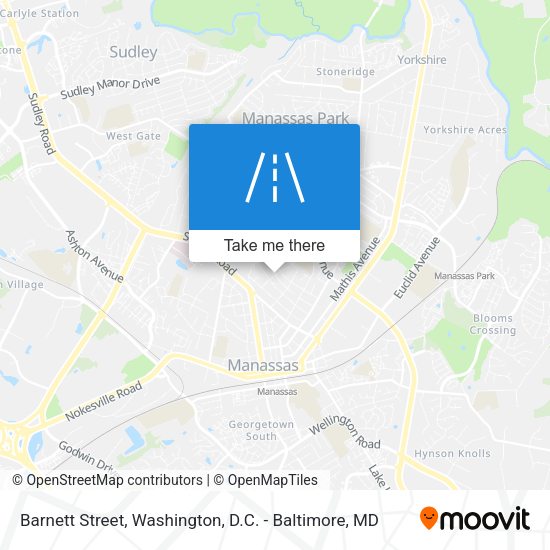 Mapa de Barnett Street