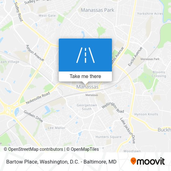 Bartow Place map